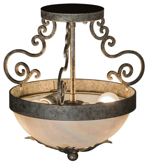 Two Light Inverted Pendant