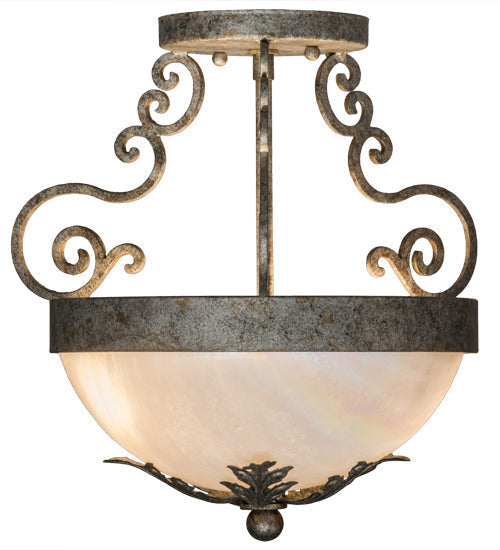 Two Light Inverted Pendant