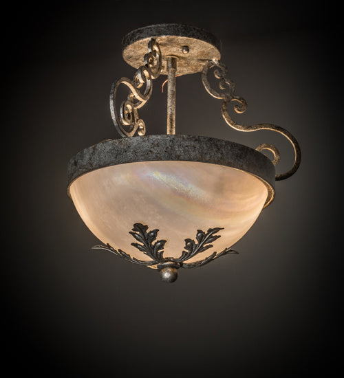 Two Light Inverted Pendant