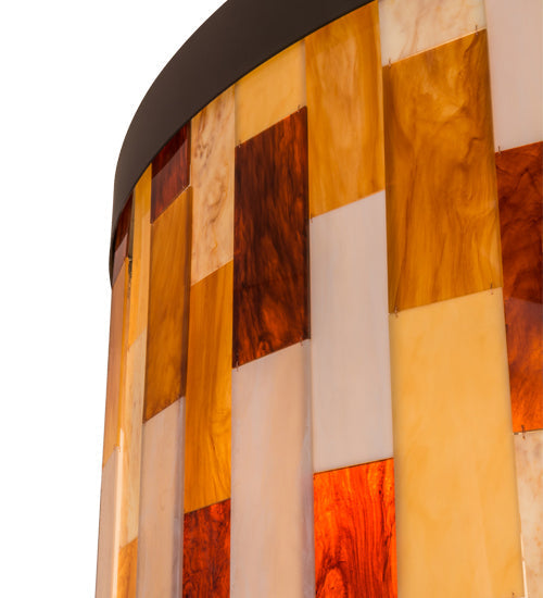 Six Light Semi-Flushmount