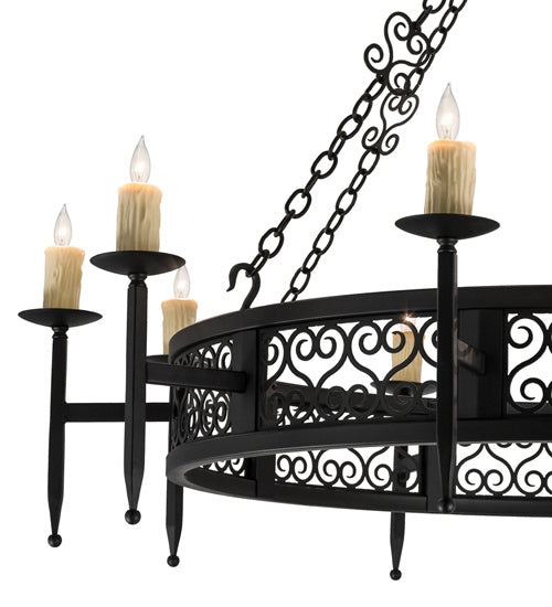 Ten Light Chandelier