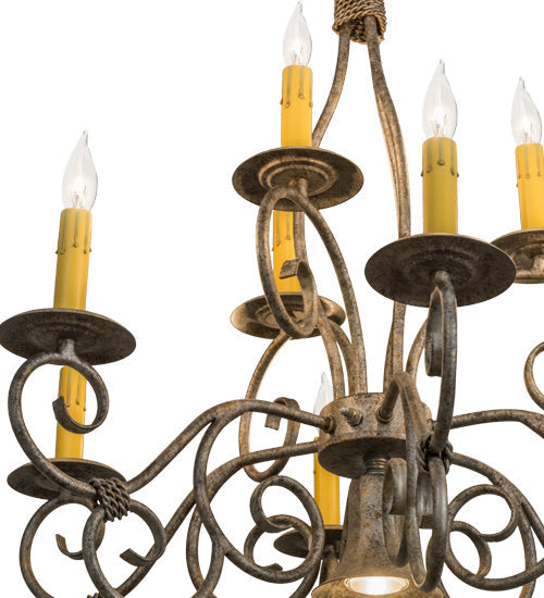Ten Light Chandelier