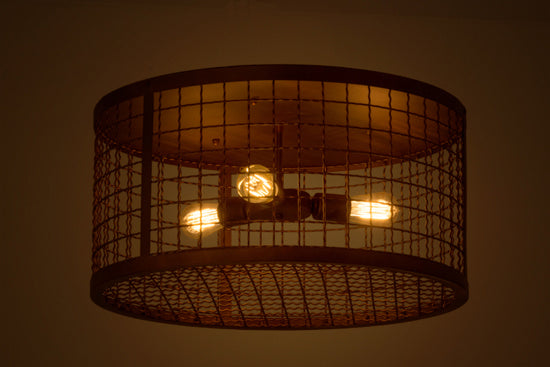 Three Light Flushmount