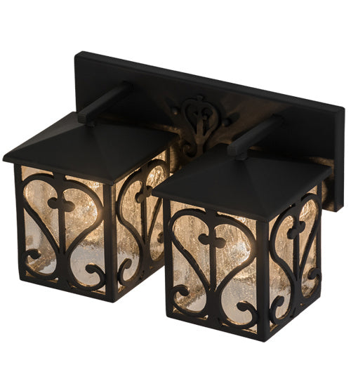 Two Light Wall Sconce