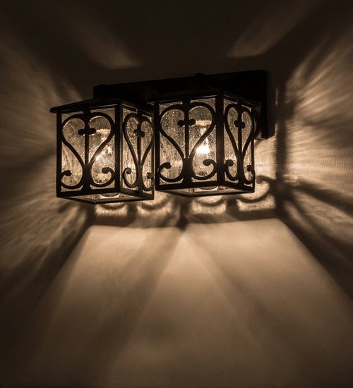 Two Light Wall Sconce