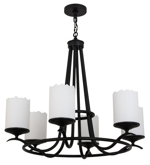 Six Light Chandelier
