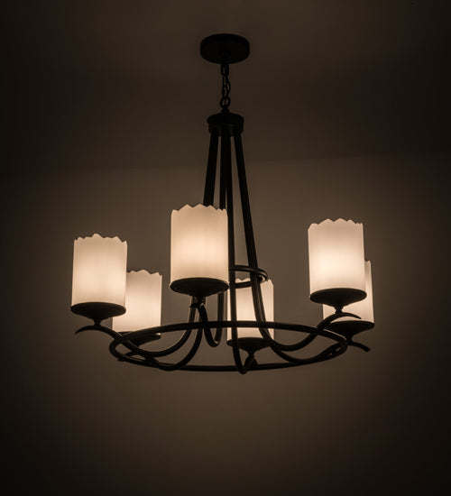 Six Light Chandelier
