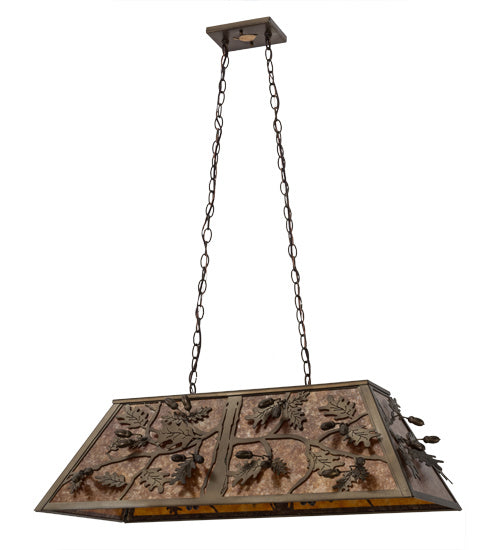 Six Light Oblong Pendant