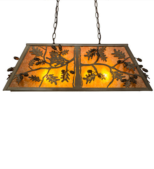 Six Light Oblong Pendant