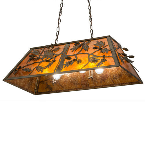 Six Light Oblong Pendant
