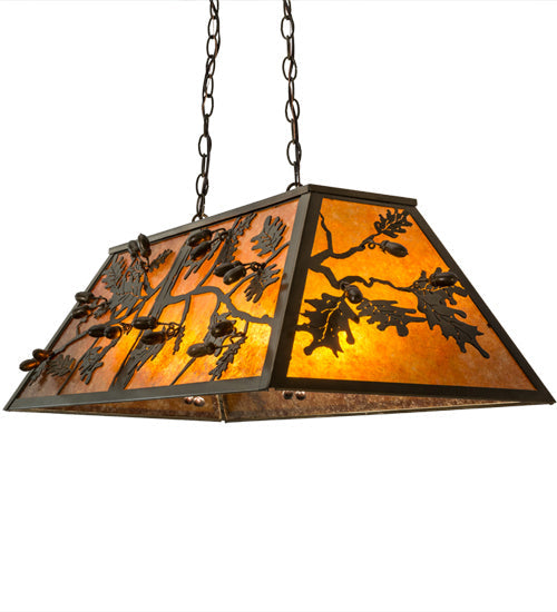 Six Light Oblong Pendant
