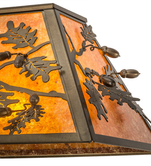 Six Light Oblong Pendant
