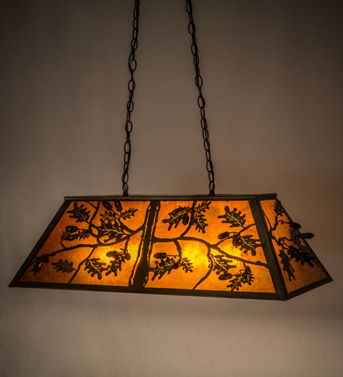 Six Light Oblong Pendant