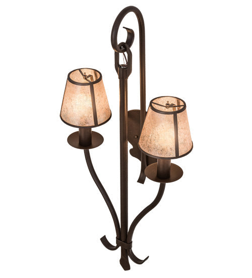 Two Light Wall Sconce