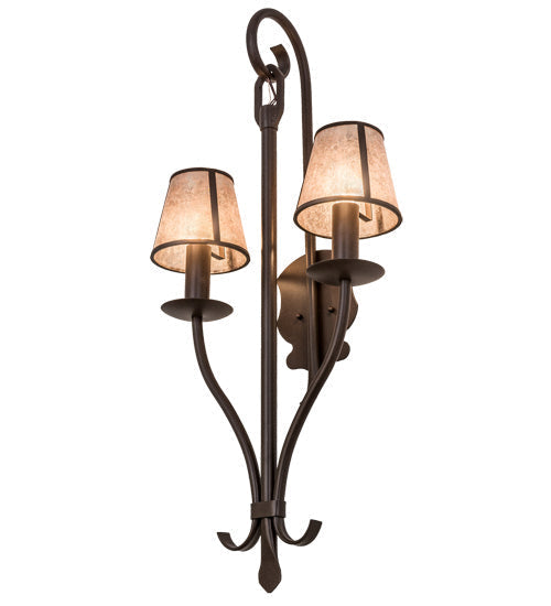 Two Light Wall Sconce