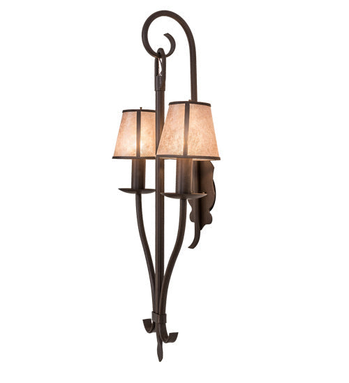 Two Light Wall Sconce