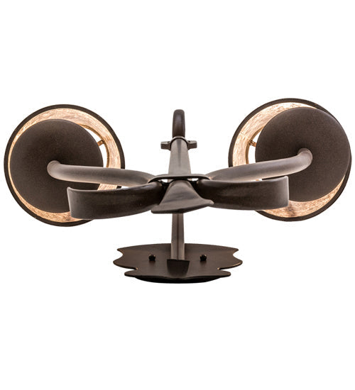 Two Light Wall Sconce