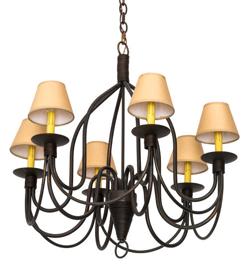 Six Light Chandelier