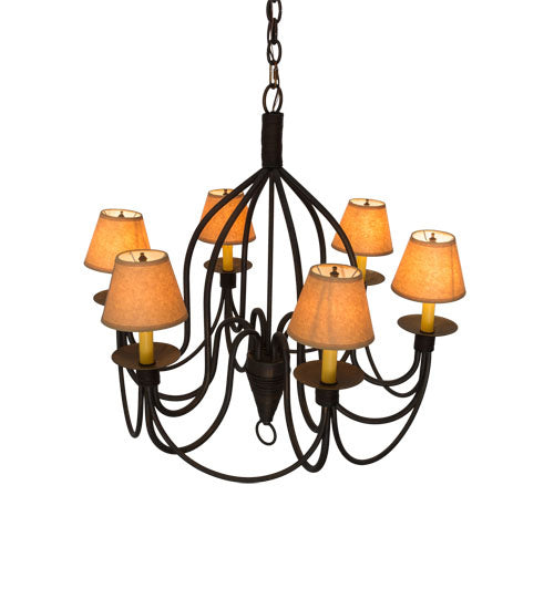 Six Light Chandelier