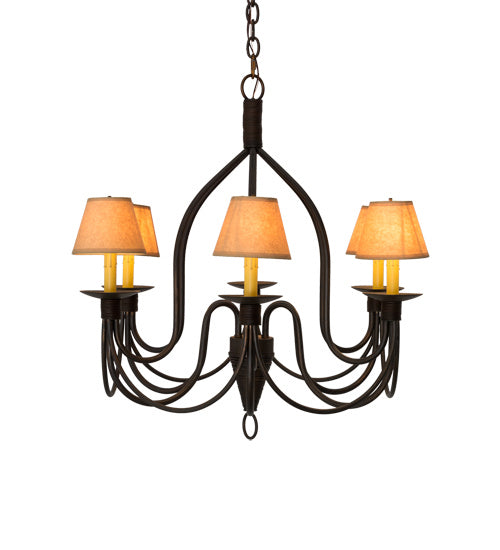 Six Light Chandelier