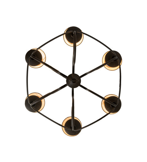 Six Light Chandelier