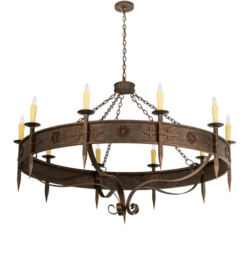 Ten Light Chandelier