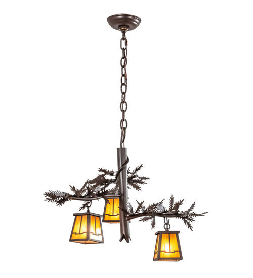 Three Light Chandelier