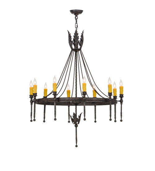 Ten Light Chandelier