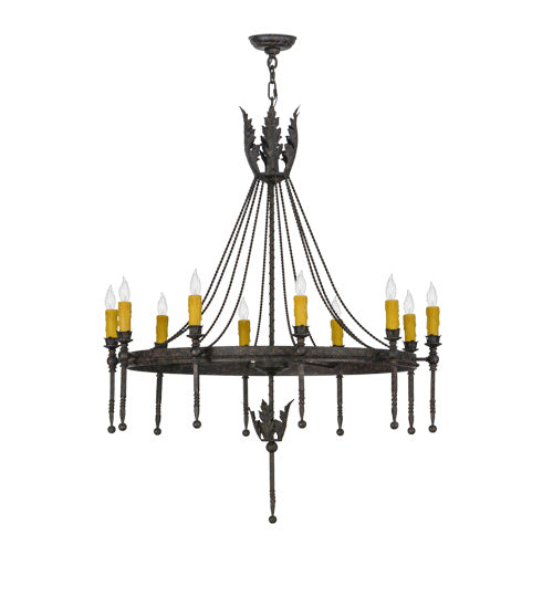 Ten Light Chandelier