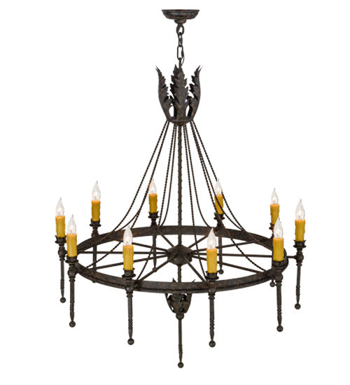 Ten Light Chandelier