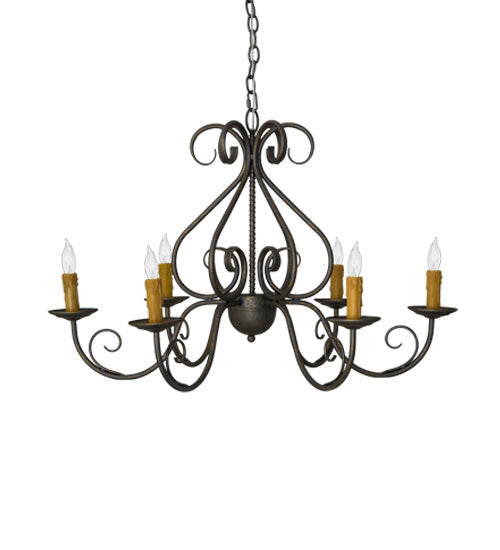 Six Light Chandelier