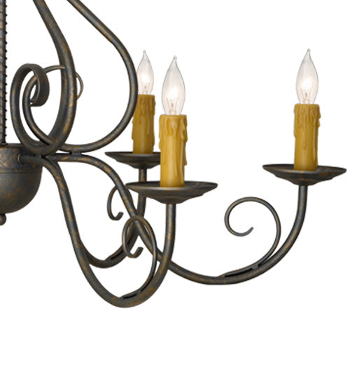 Six Light Chandelier