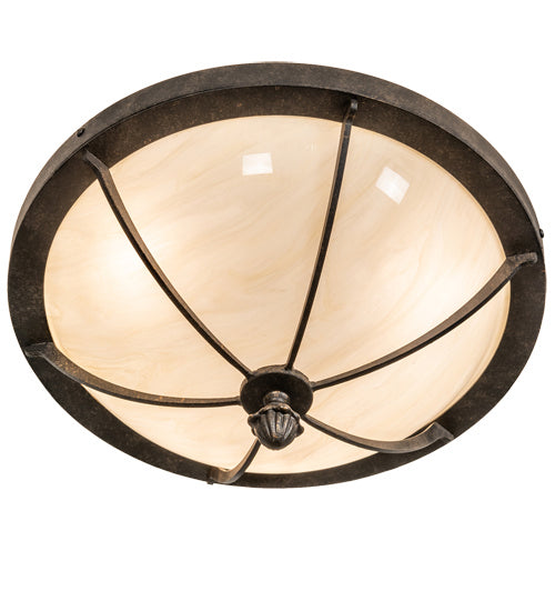 Three Light Flushmount