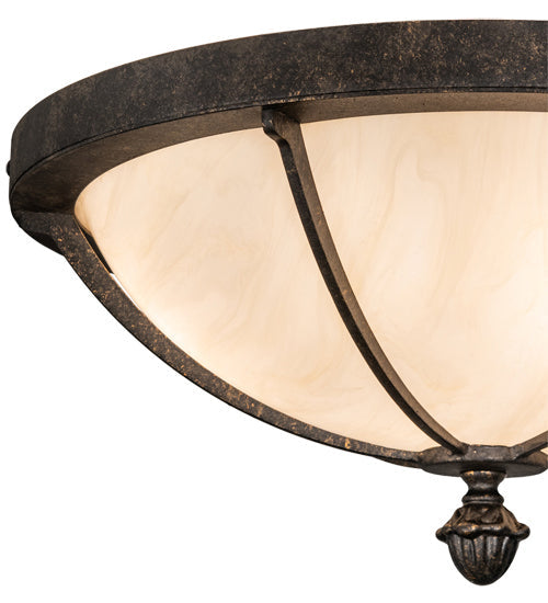 Three Light Flushmount