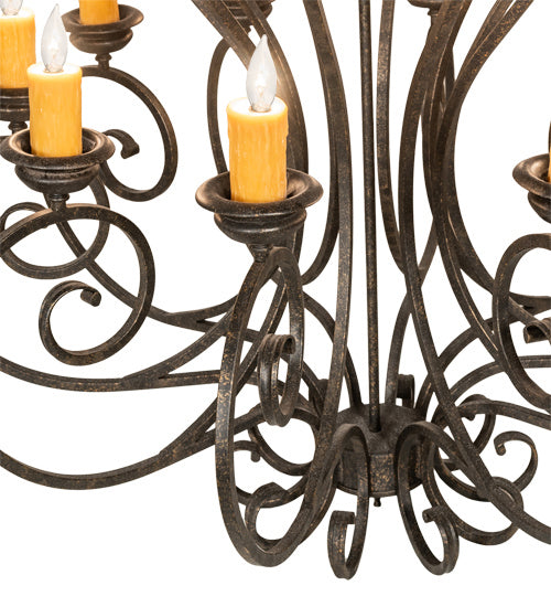 Ten Light Chandelier