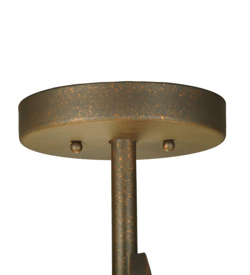 Three Light Semi-Flushmount