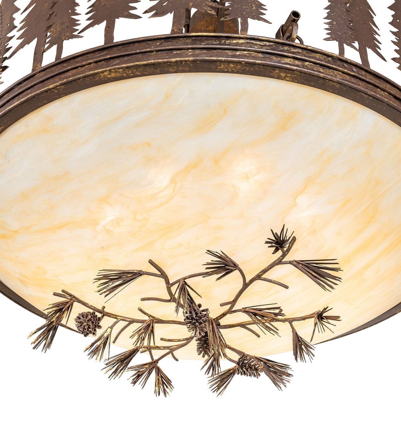 Towering Pines Eight Light Pendant