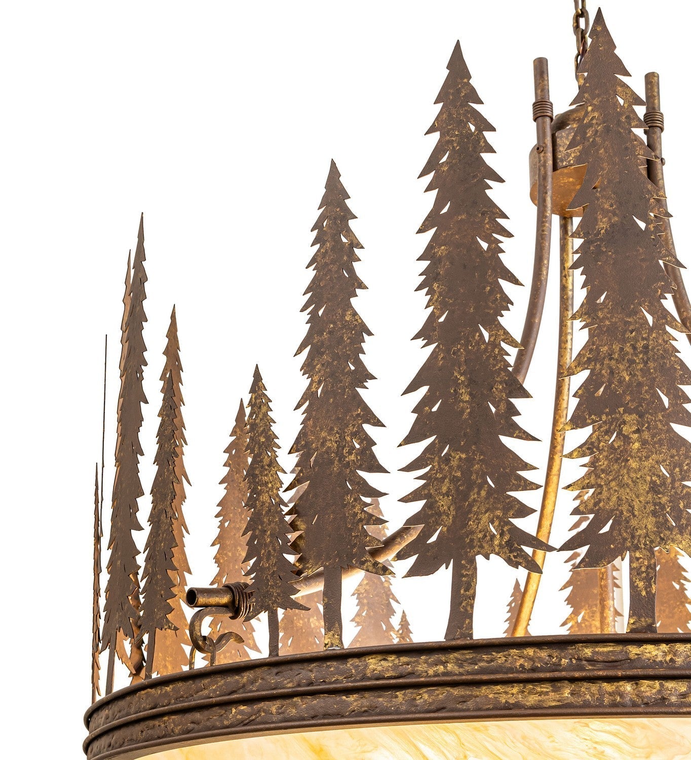 Towering Pines Eight Light Pendant