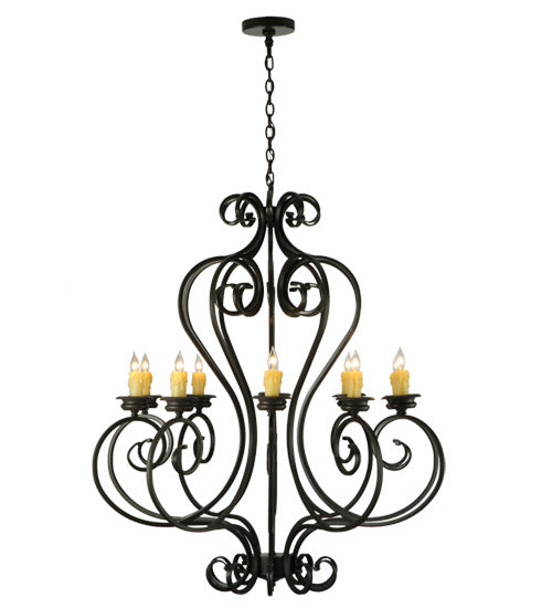 Ten Light Chandelier
