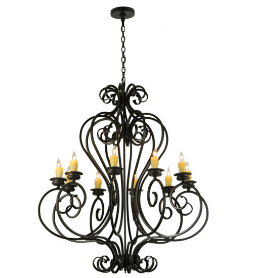 Ten Light Chandelier