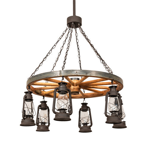 Six Light Chandelier