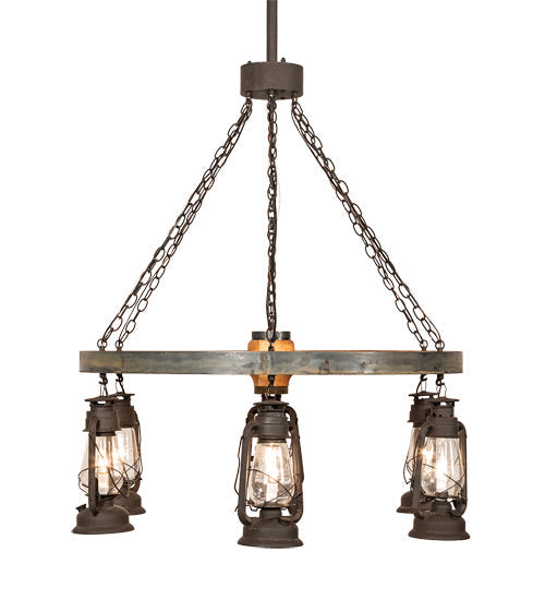 Six Light Chandelier