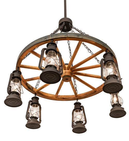 Six Light Chandelier