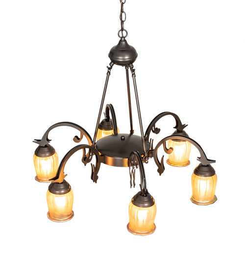 Six Light Chandelier