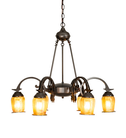 Six Light Chandelier