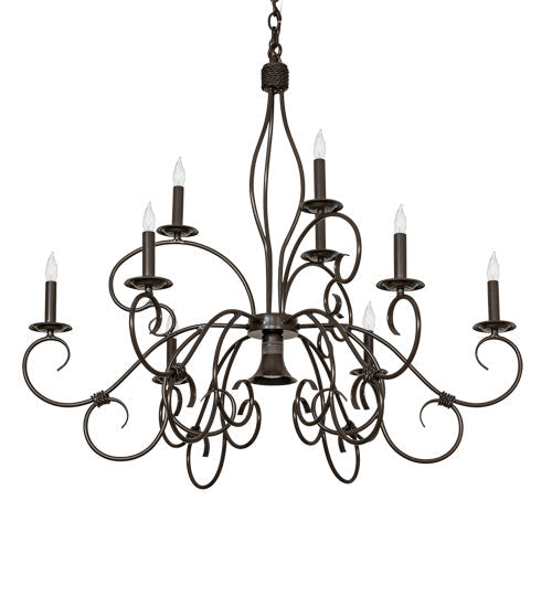 Ten Light Chandelier