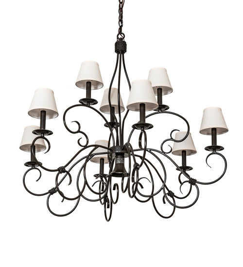 Ten Light Chandelier