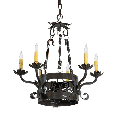 Six Light Chandelier