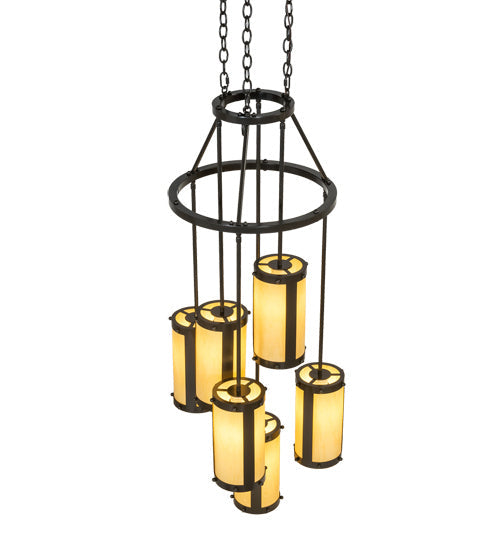 Six Light Chandelier