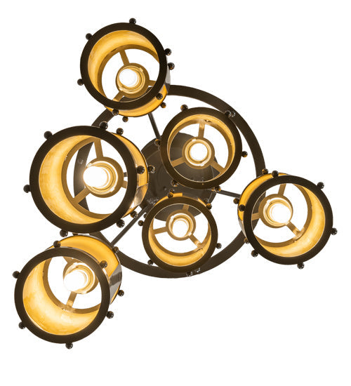 Six Light Chandelier